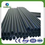 Črna HDPE vodna cevka HDPE 200mm